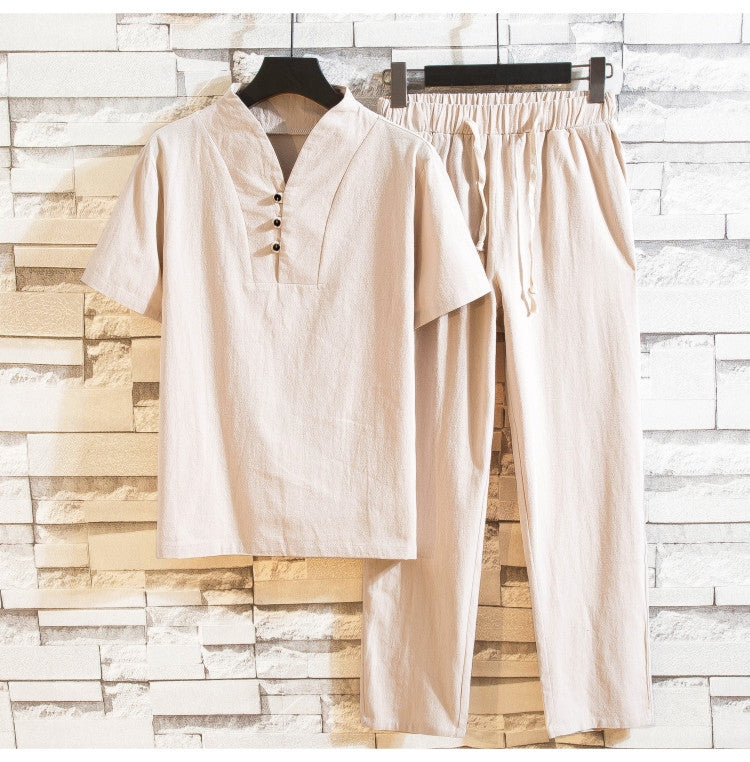 Santorini Linen Set