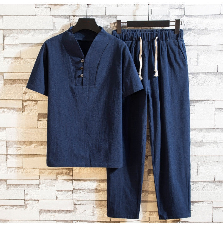 Santorini Linen Set