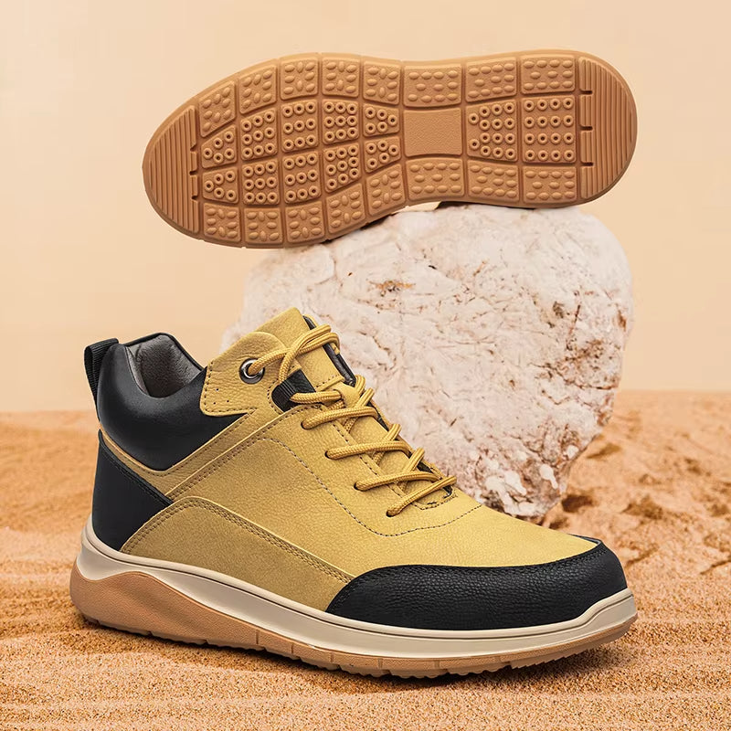 Summit Trek Leather Sneakers