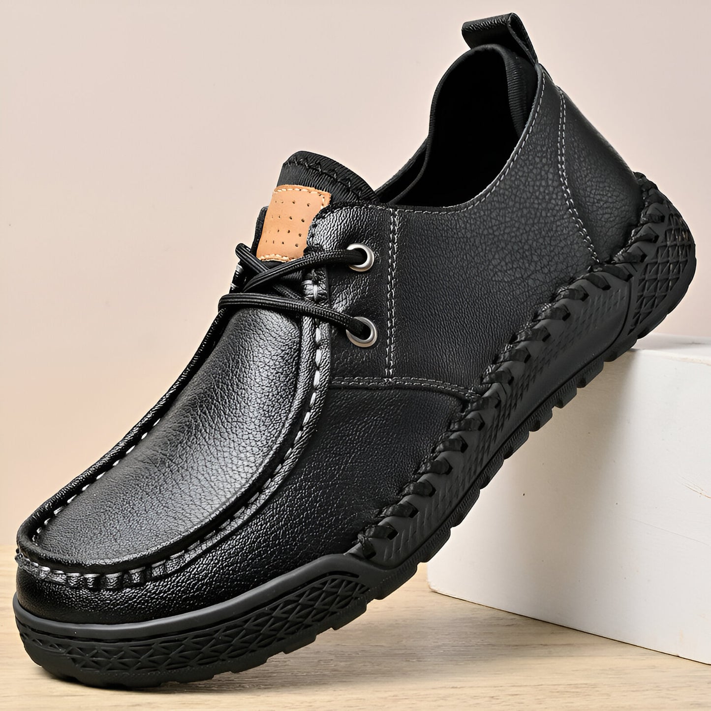 UrbanTrek Leather Moccasins