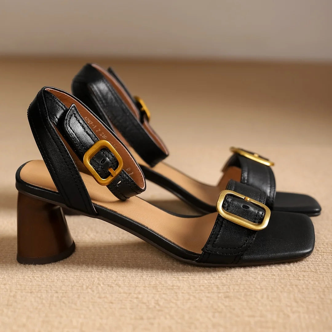 Verelle Leather Heels