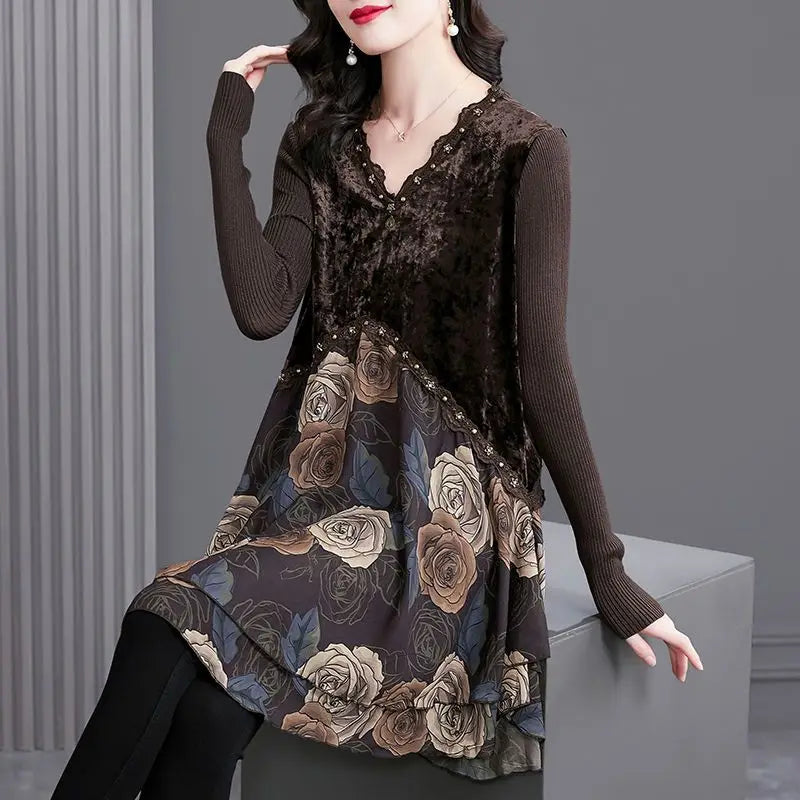 Floral Chiffon Dress