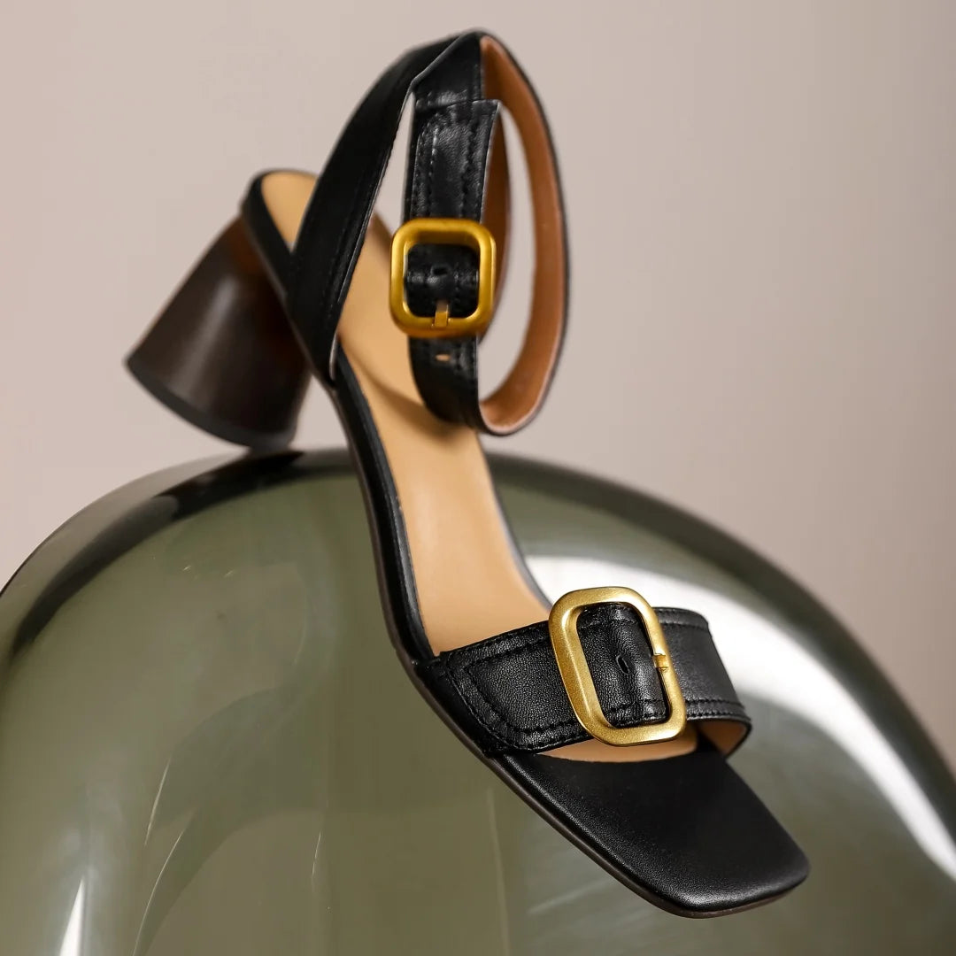 Verelle Leather Heels