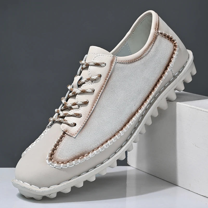 Gravito Classic Stitch Leather Shoes