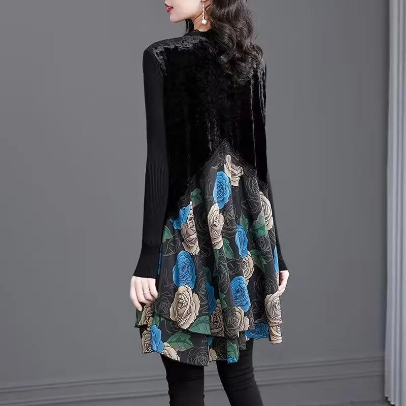 Floral Chiffon Dress