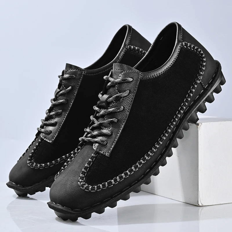 Gravito Classic Stitch Leather Shoes