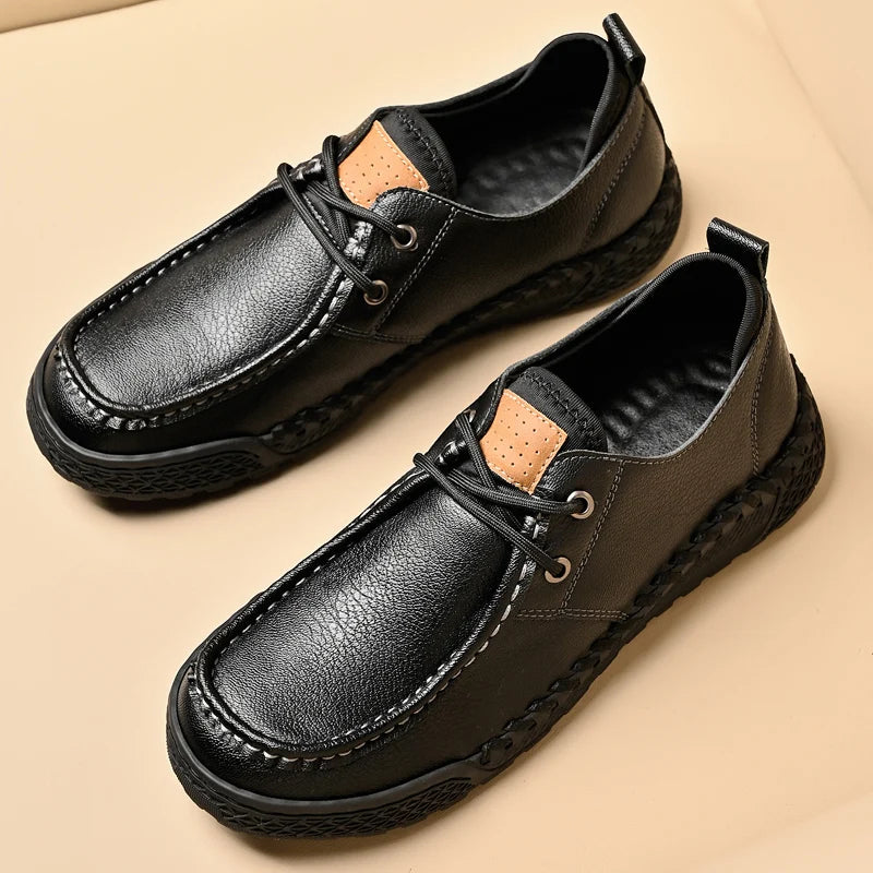 UrbanTrek Leather Moccasins