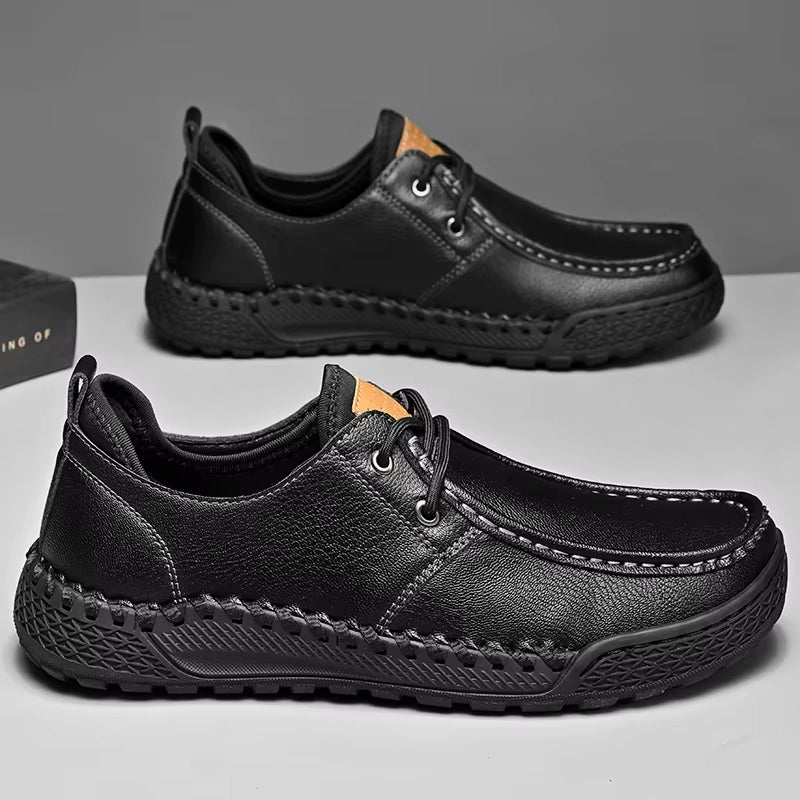 UrbanTrek Leather Moccasins