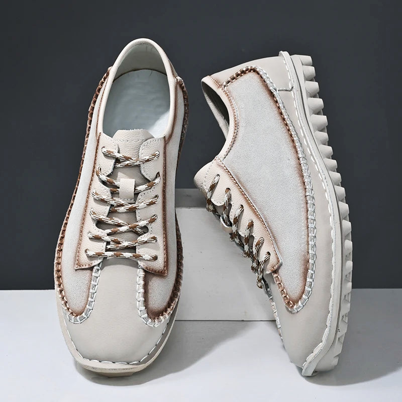 Gravito Classic Stitch Leather Shoes