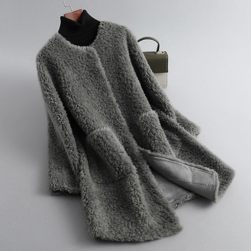 Veloura Plush Sherpa Overcoat