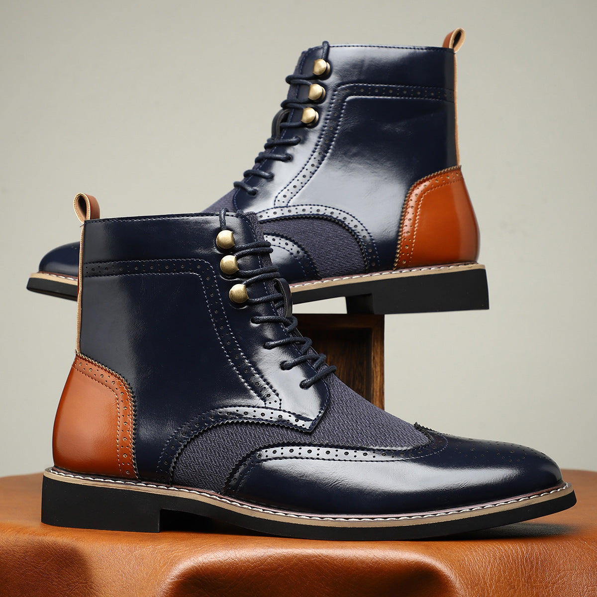 Hudson Wingtip Boot