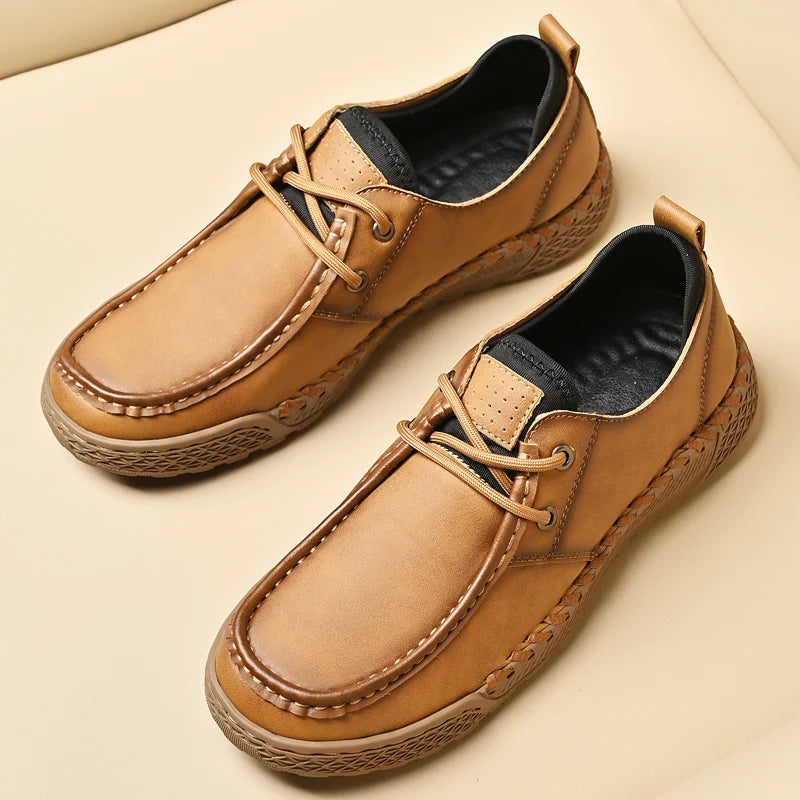 UrbanTrek Leather Moccasins
