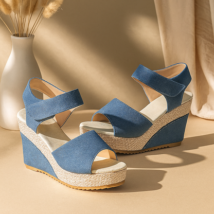Marina Denim Wedge