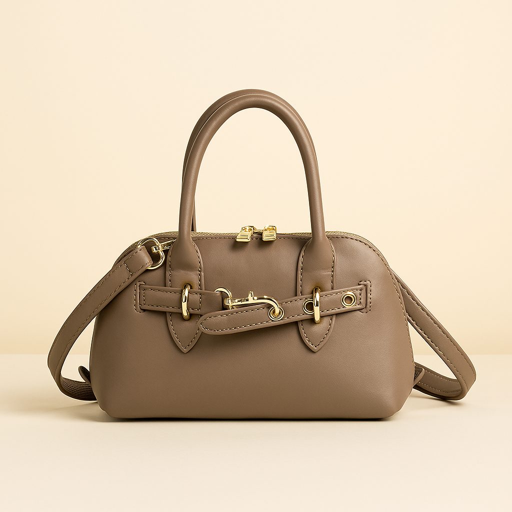 Aurelia Double-Zip Satchel