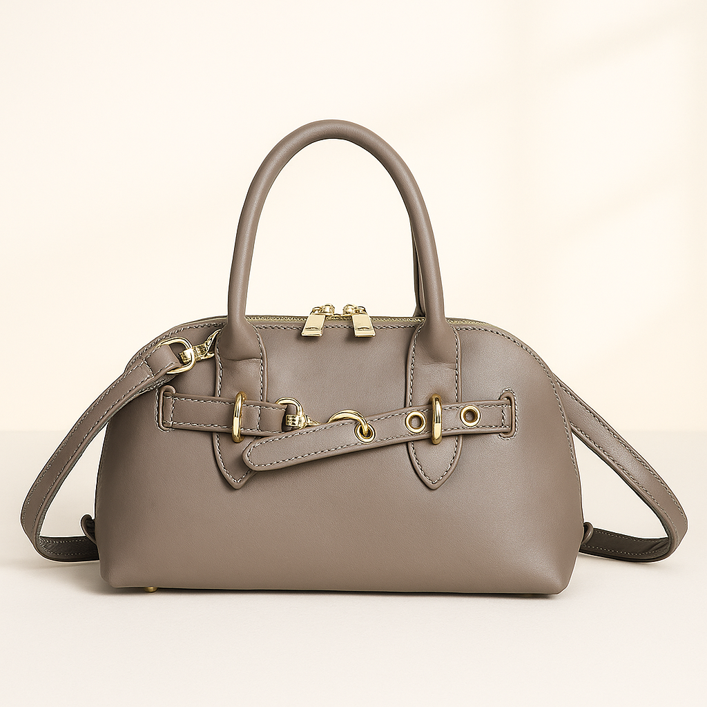 Aurelia Double-Zip Satchel