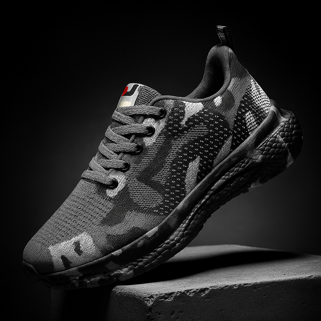 Ravello Camo-Knit Terrain Sneakers