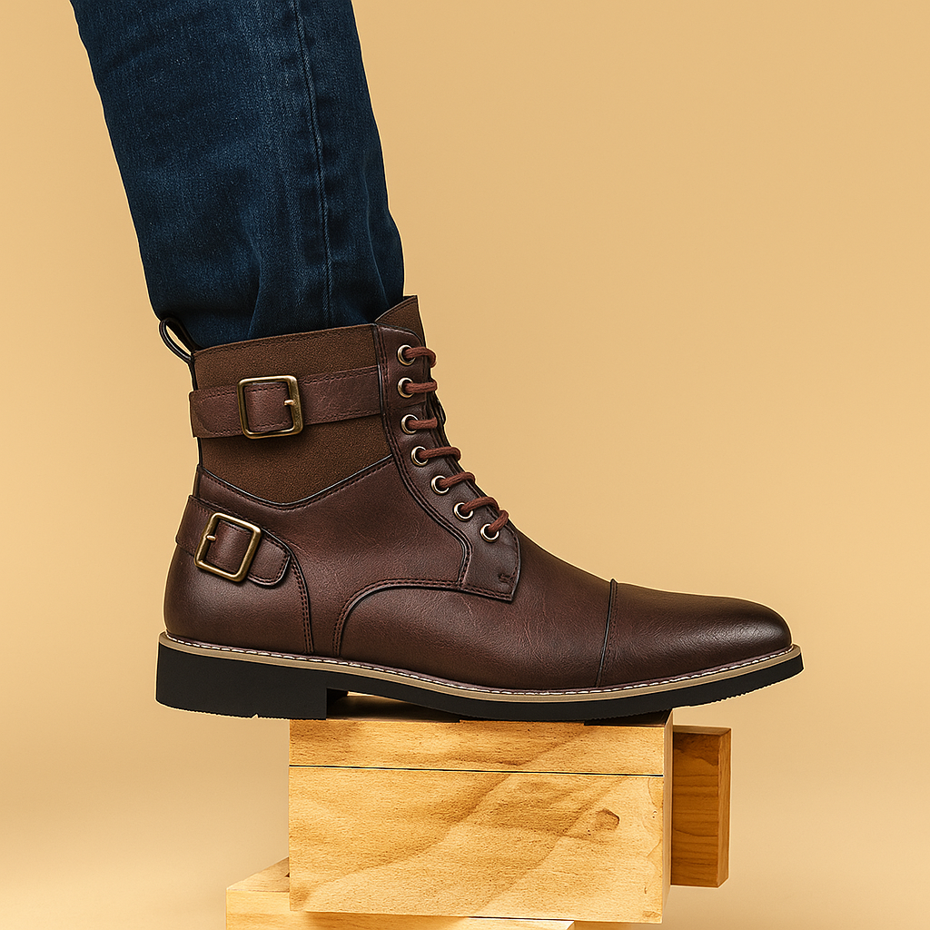 Blackstone Dual-Buckle Boot