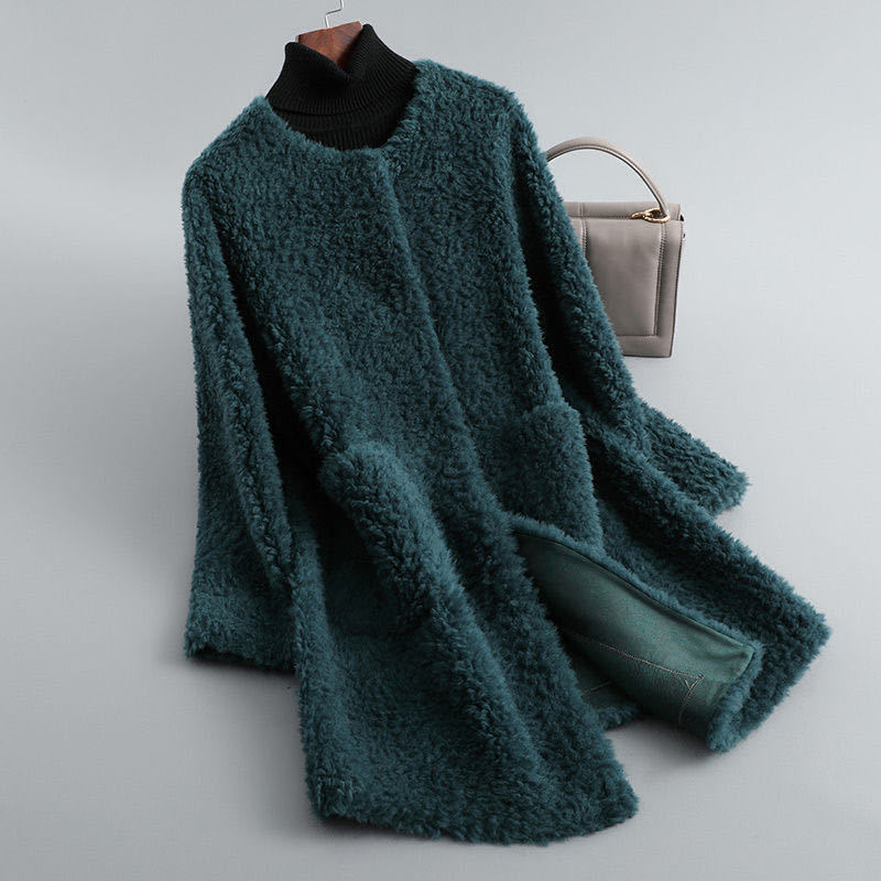 Veloura Plush Sherpa Overcoat