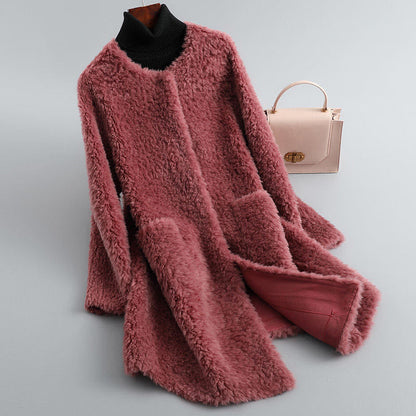 Veloura Plush Sherpa Overcoat