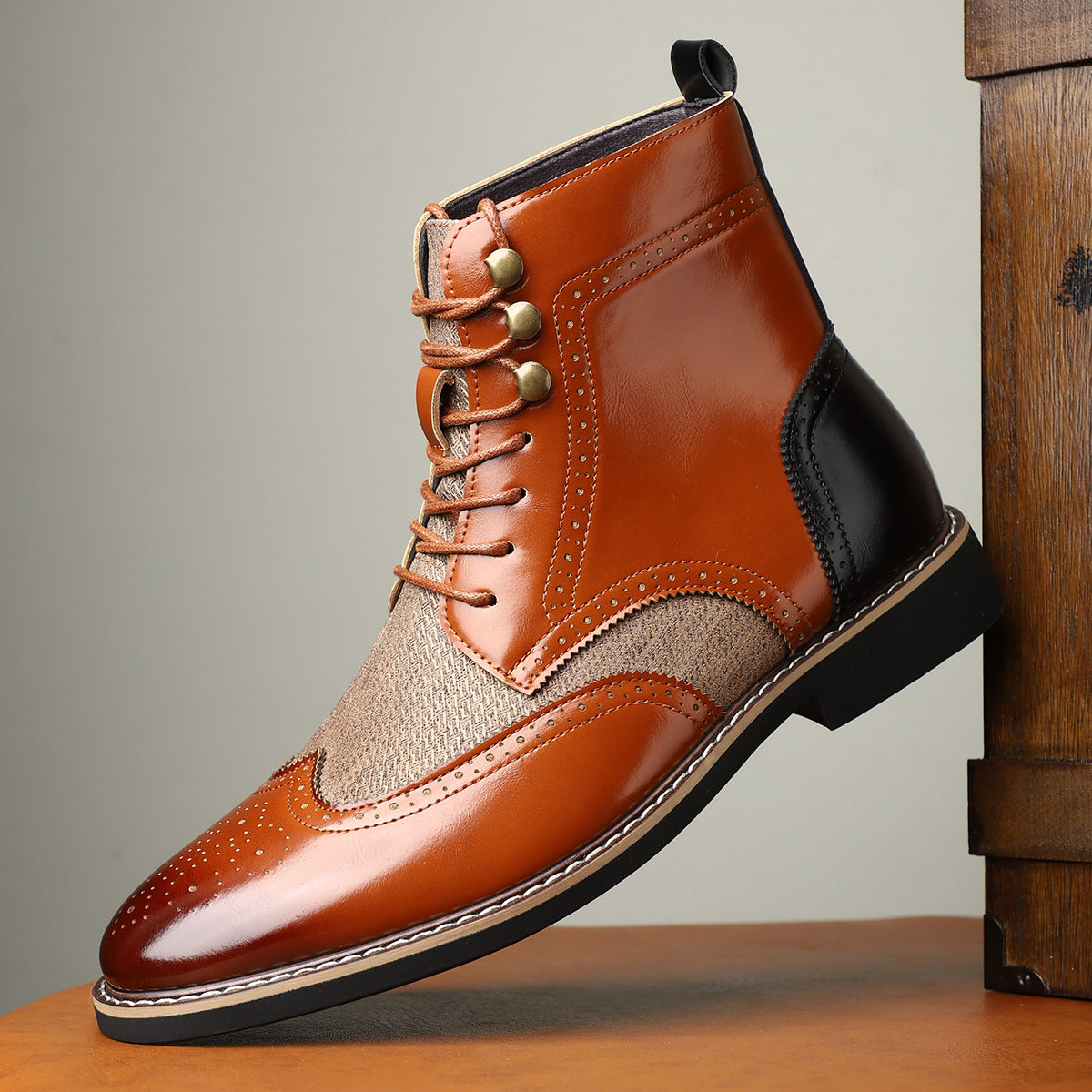 Hudson Wingtip Boot