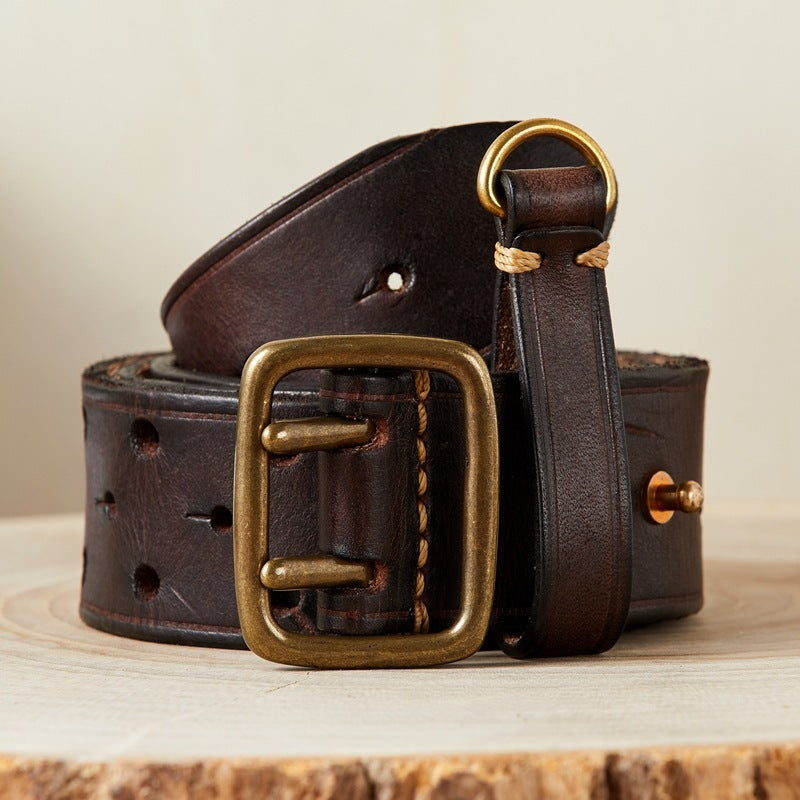 IronOak Handcrafted Leather Belt
