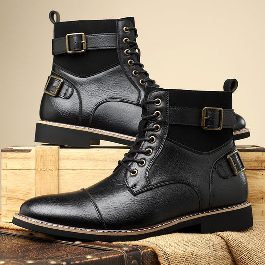 Blackstone Dual-Buckle Boot