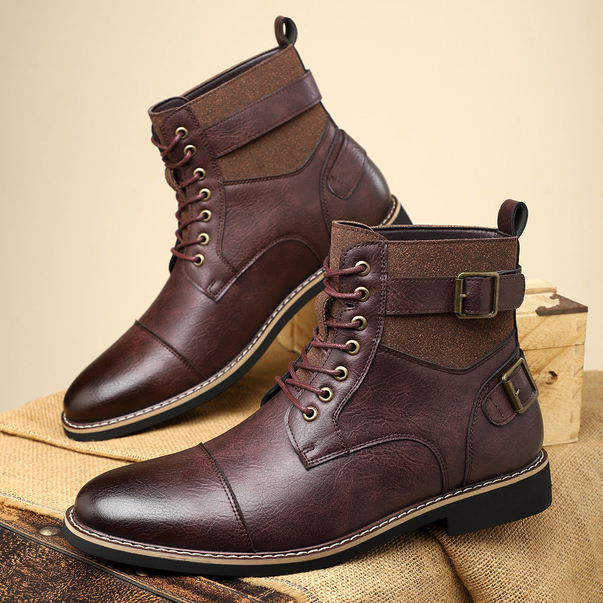 Blackstone Dual-Buckle Boot