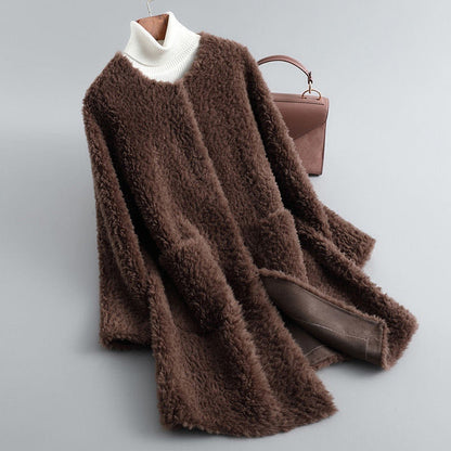 Veloura Plush Sherpa Overcoat