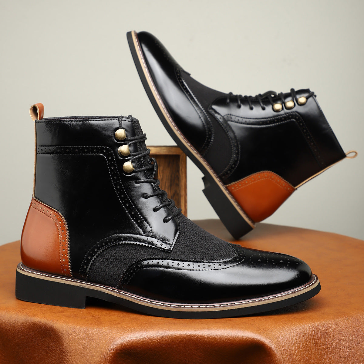 Hudson Wingtip Boot