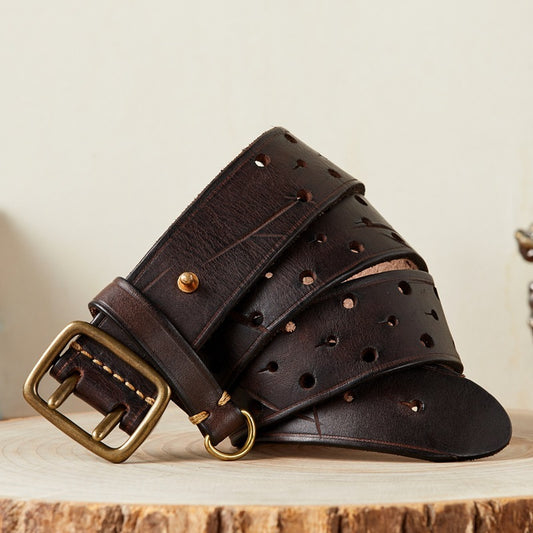IronOak Handcrafted Leather Belt