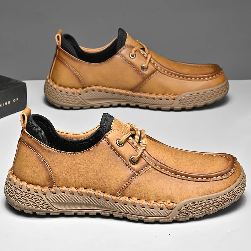 UrbanTrek Leather Moccasins