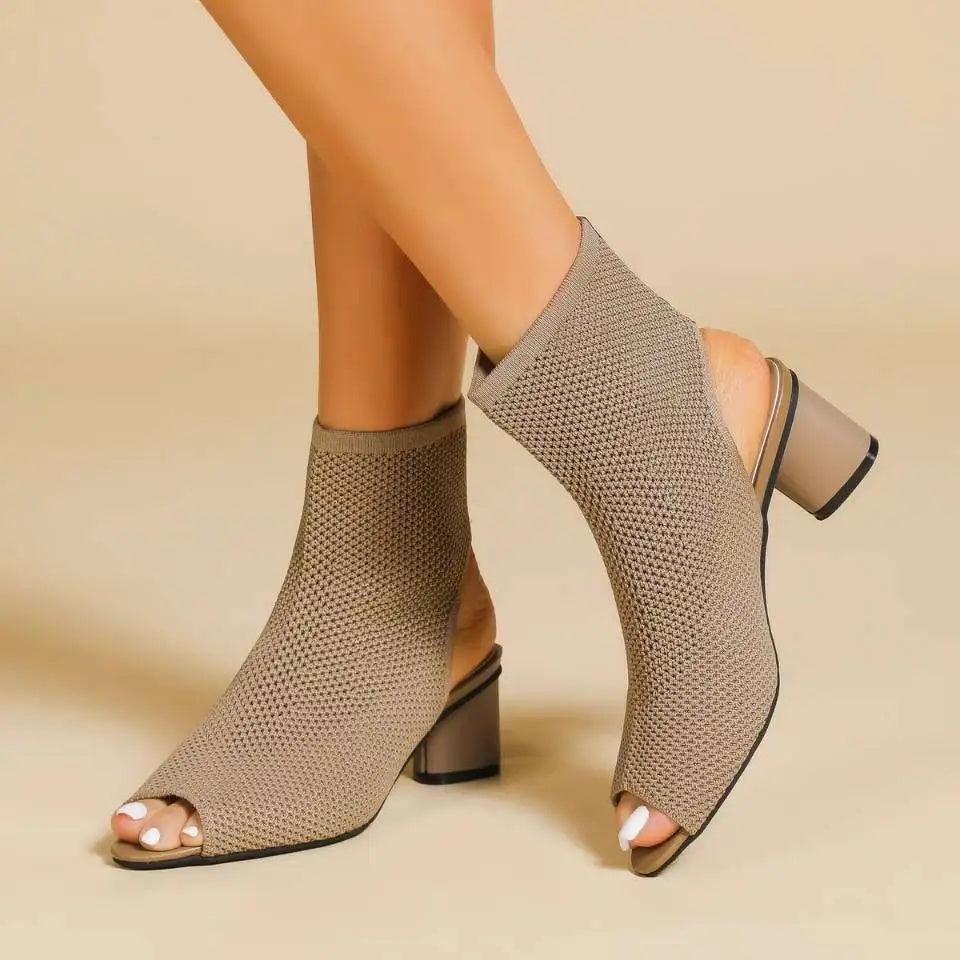 Harper Cloud-Knit Heel