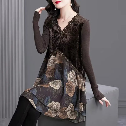 Floral Chiffon Dress
