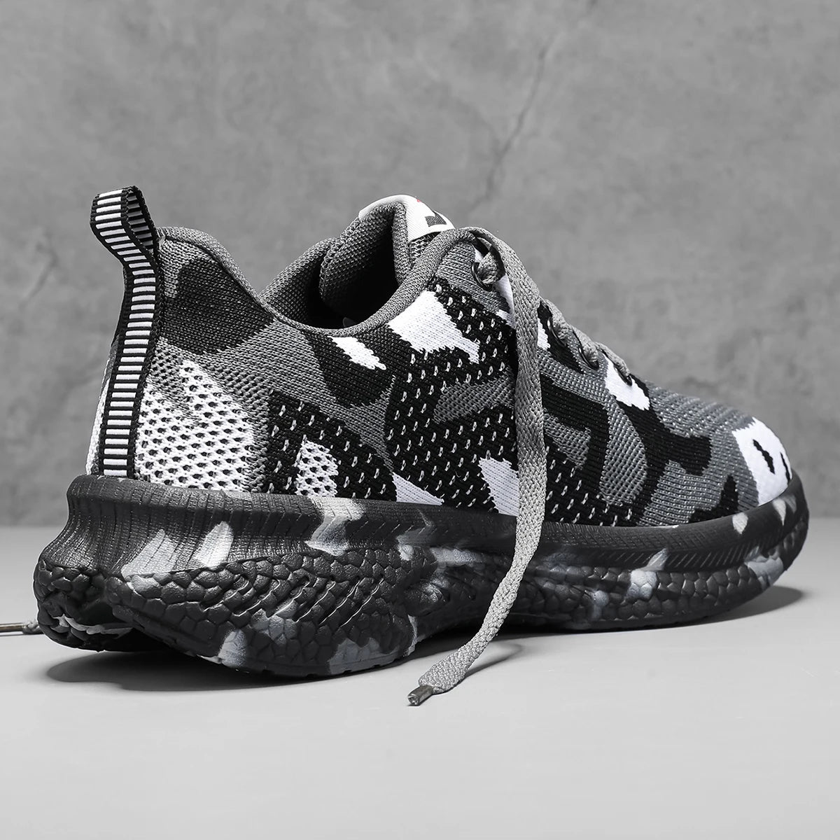 Ravello Camo-Knit Terrain Sneakers