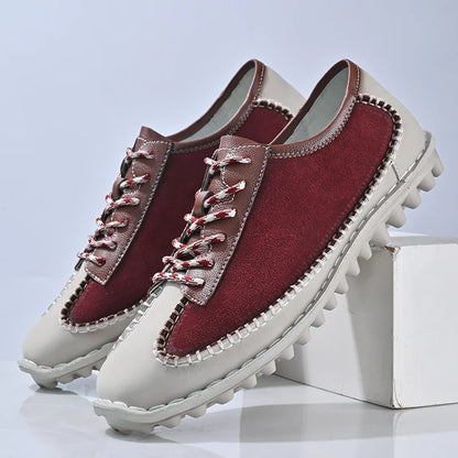 Gravito Classic Stitch Leather Shoes
