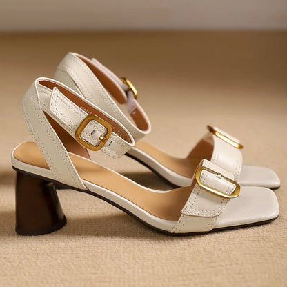 Verelle Leather Heels