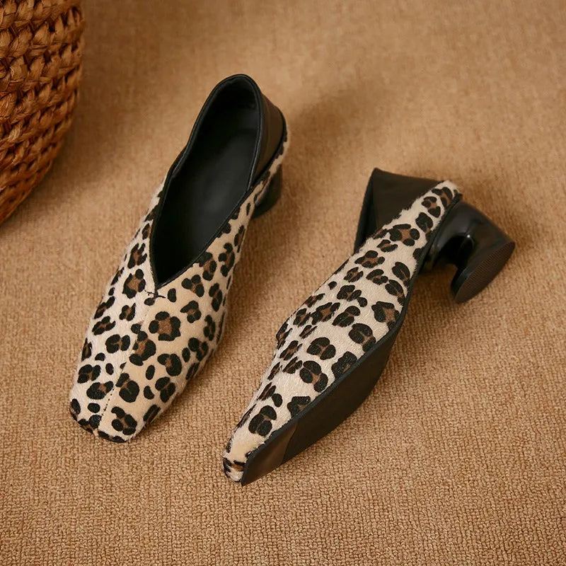 Aurora Leopard Heel