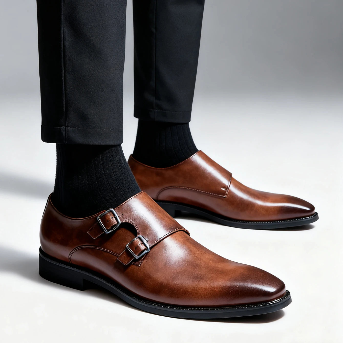 Pembroke Double-Buckle Loafer