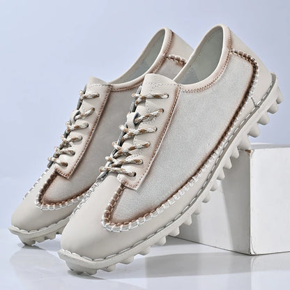 Gravito Classic Stitch Leather Shoes