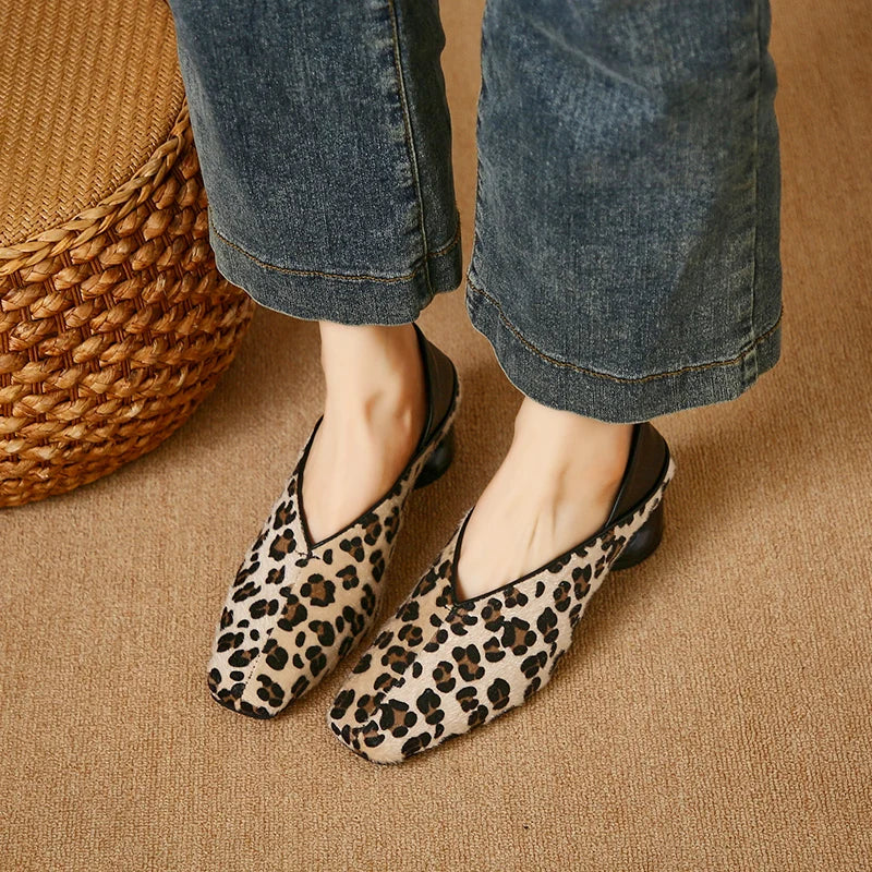 Aurora Leopard Heel