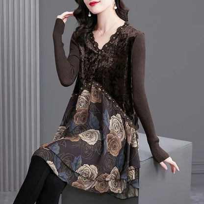 Floral Chiffon Dress