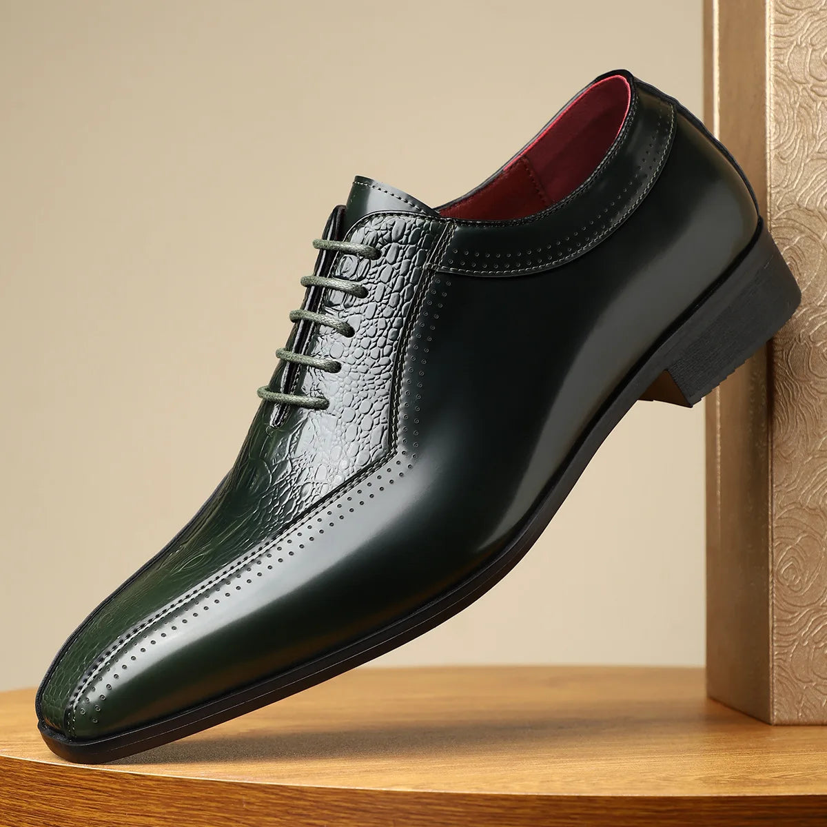 Sovereign Dual-Texture Oxfords