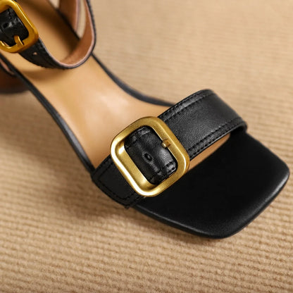 Verelle Leather Heels