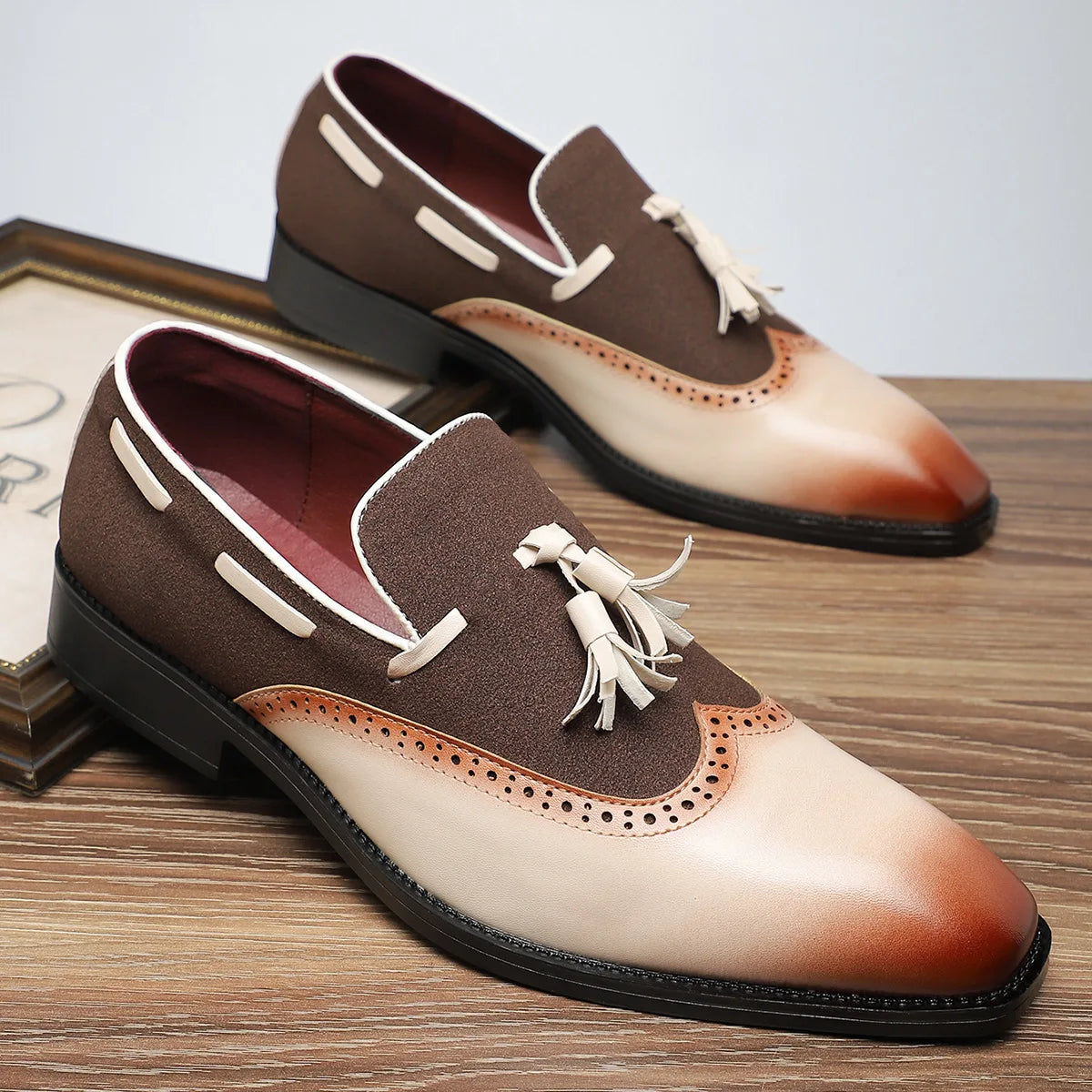 Elmont Two-Tone Loafer