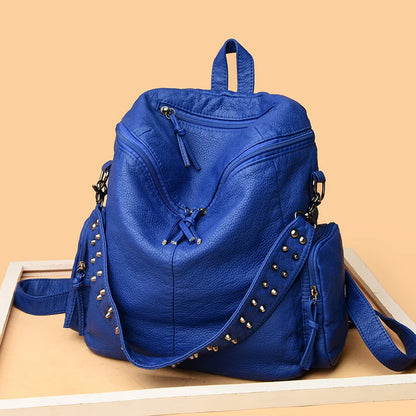 Allure Soft Leather Backpack