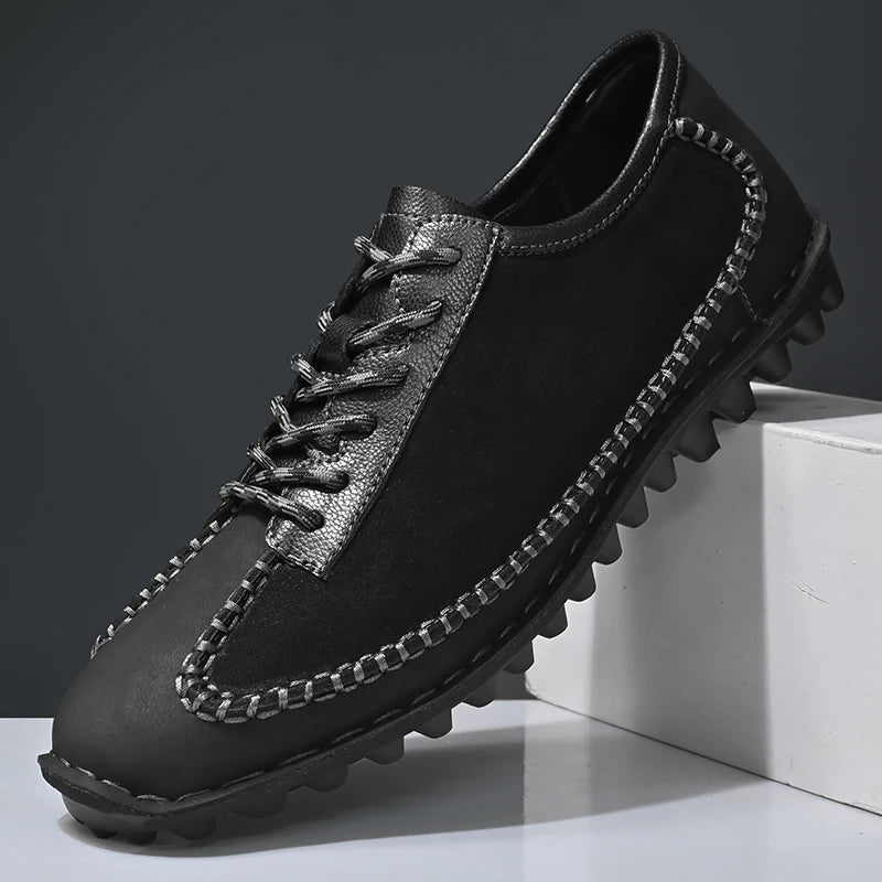 Gravito Classic Stitch Leather Shoes