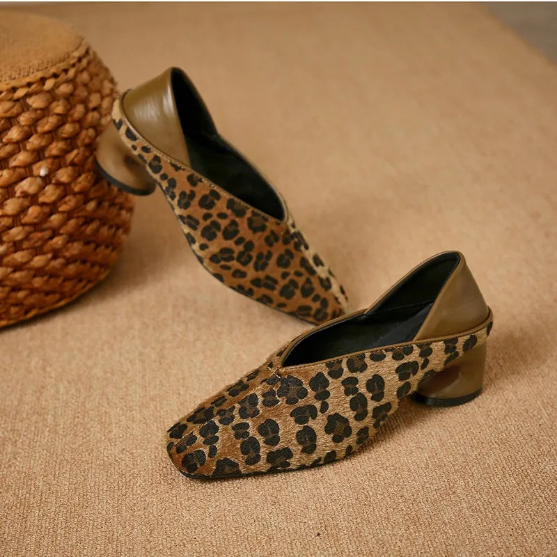 Aurora Leopard Heel