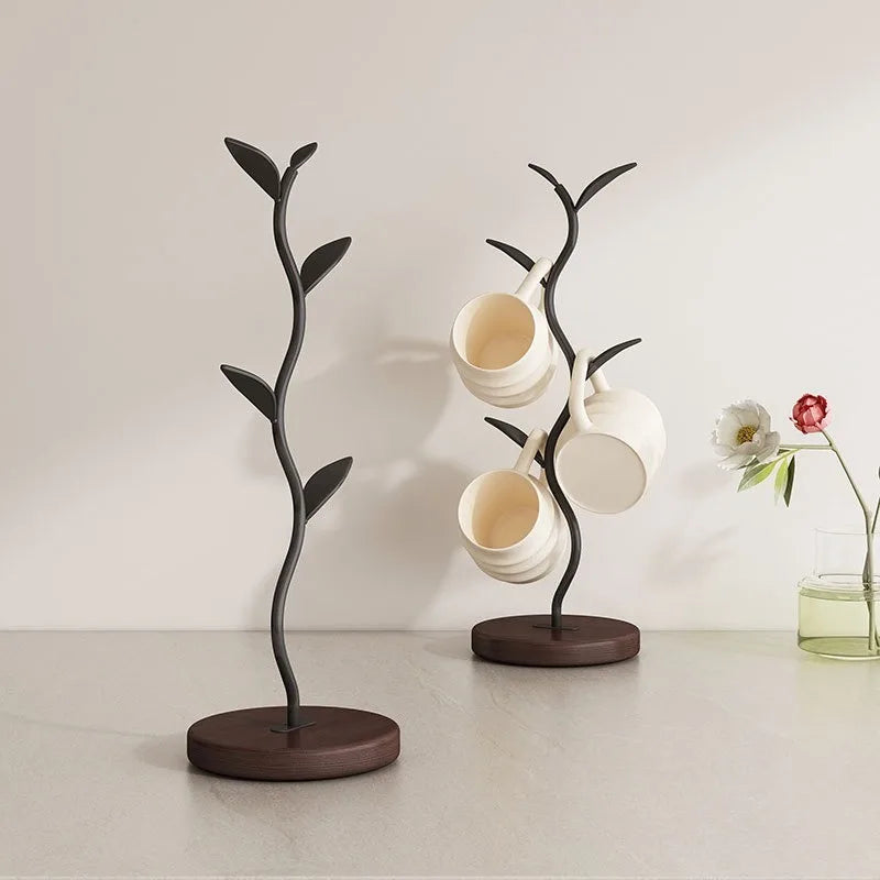 Vinecrest Walnut-Base Mug Tree