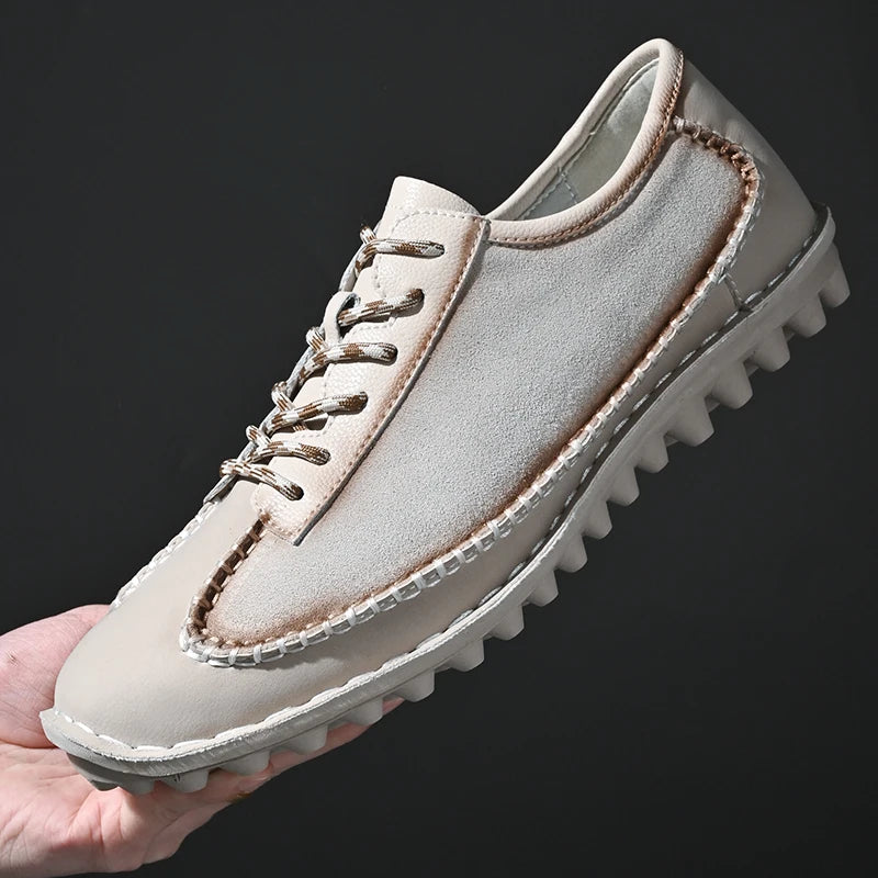 Gravito Classic Stitch Leather Shoes