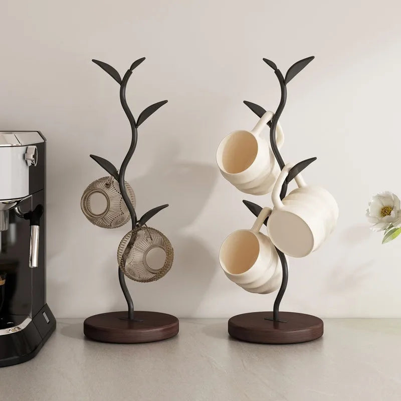 Vinecrest Walnut-Base Mug Tree